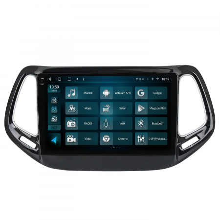 Navigatie Android Jeep Compass 2016+ 8GB | Hub64.ro [2]