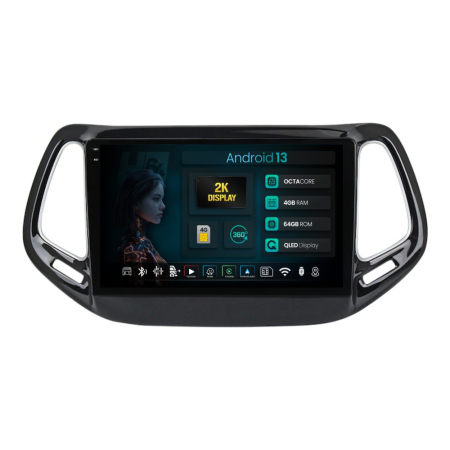 Navigații Jeep Compass 2017 - >> - Navigatie 2K Android Jeep Compass (2017+) 4GB | Hub64.ro