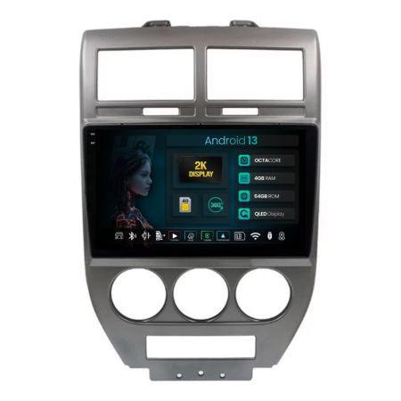 Navigații Jeep Compass 2006-2010 - Navigatie 2K Android Jeep Compass/Patriot (2006-2010) 4GB | Hub64.ro