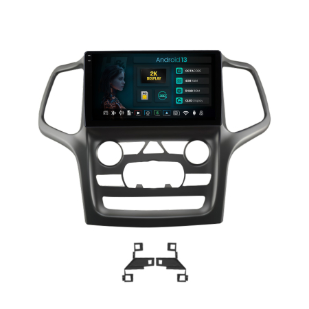 Grand Cherokee 2013-2020 - Android 13 Jeep Grand Cherokee (2014-2022) QLED | Hub64.ro