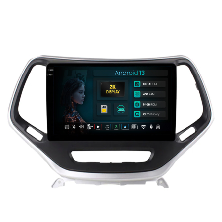 Grand Cherokee 2013-2020 - Navigatie 2K Jeep Grand Cherokee (2015+) 4GB | Hub64.ro