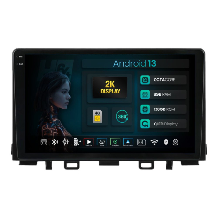 Navigații Kia Rio 2017-2024 - Navigatie 2K Android Kia Rio (2017-2024) 8GB | Hub64.ro