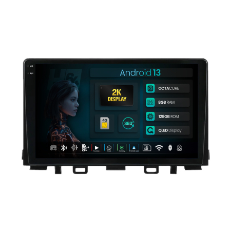 Rio 2017-2024 - Navigatie Android Kia Rio (2017) 8GB | Hub64.ro