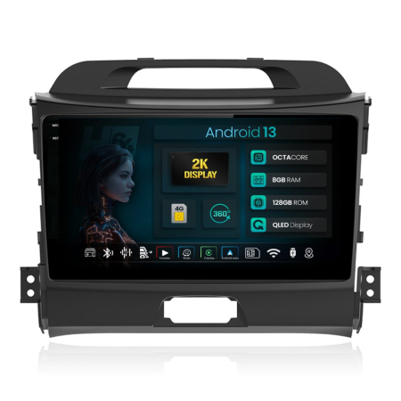 Navigații Kia Sportage 2010-2015 - Navigatie 2K Android Kia Sportage (2010-2015) 8GB | Hub64.ro