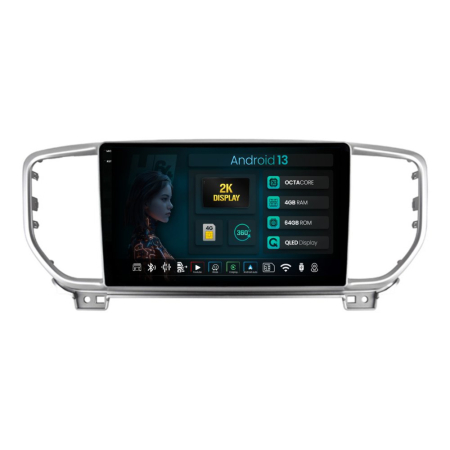 Navigații Kia Sportage 2016-2018 - Navigatie 2K Android Kia Sportage (2016-2018) 4GB | Hub64.ro