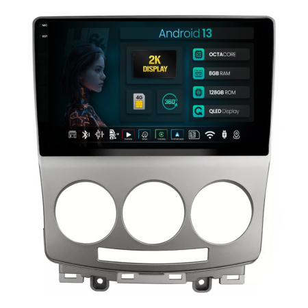 Navigații Mazda 5 2005-2010 - Navigatie Android Mazda 5 (2005-2010) 8+128GB | Hub64.ro