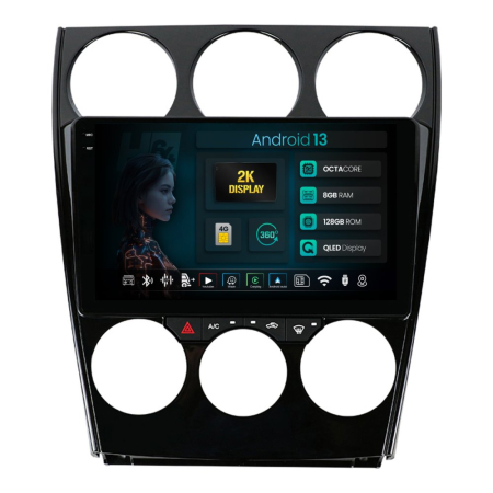 Navigații Mazda 6 2002-2008 - Navigatie Android Mazda 6 (2002-2008) 8+128GB | Hub64.ro