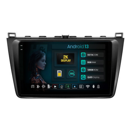 Navigații Mazda 6 2008-2013 - Navigatie Mazda 6 (2008-2013) cu Android 8+128GB | Hub64.ro