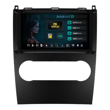 Navigații Mercedes-Benz A Class W169 2004-2012 - Navigatie Android Mercedes Benz A/B Class (2004-2011) 8+128GB | Hub64.ro