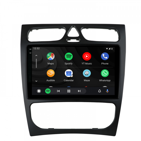 Navigatie 2K Android Mercedes W203, QLED | Hub64.ro [4]