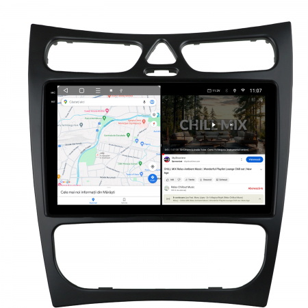 Navigatie 2K Android 13 Mercedes CLK QLED | Hub64.ro [7]