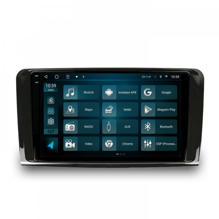 Navigatie 2K Android 13 Mercedes Benz ML/GL QLED | Hub64.ro [2]