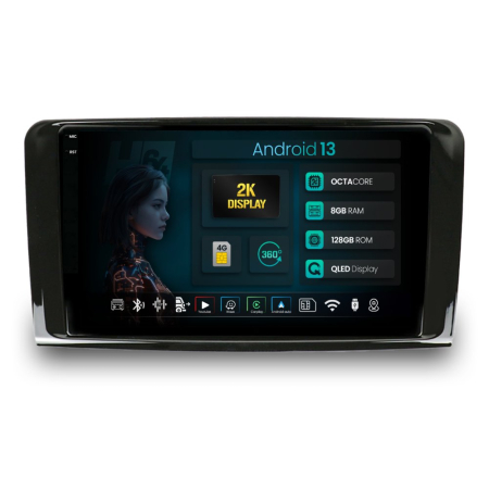 Navigații Mercedes-Benz GL X164 2007-2012 - Android Mercedes Benz ML/GL 8+128GB | Hub64.ro