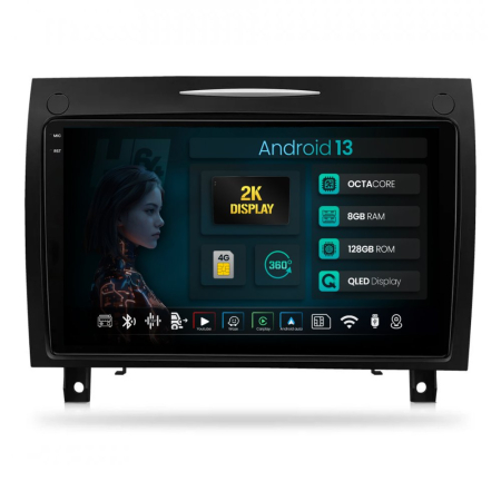 Navigații Mercedes-Benz SLK R171 2004-2011 - Navigatie Android Mercedes W203 8+128GB | Hub64.ro