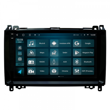 Navigatie 2K Android 13 Mercedes 4GB QLED | Hub64.ro [2]