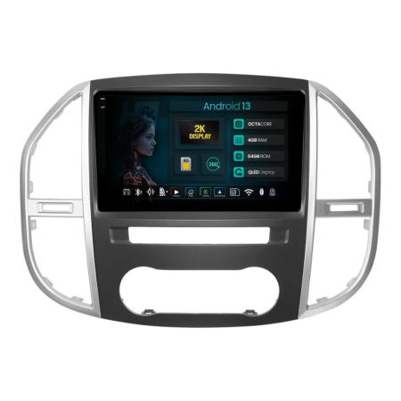 Navigații Mercedes-Benz Vito W447 2016 - >> - Navigatie 2K Android Mercedes Benz Vito 4GB QLED | Hub64.ro