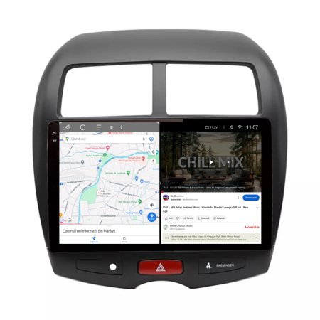 Navigatie 2K QLED Mitsubishi ASX / Peugeot 4008 (2010-2015) Android 4+64GB | Hub64.ro [5]