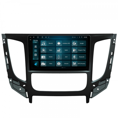 Navigatie 2K Android Mitsubishi L200 2014+ QLED | Hub64.ro [2]