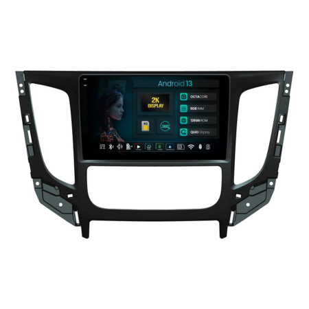 Navigații Mitsubishi L200 2015-2019 - Navigatie 2K Android Mitsubishi L200 (2015-2019) Clima automată 8GB | Hub64.ro