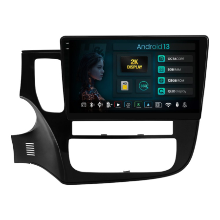 Navigații Mitsubishi Outlander 2013-2019 - Navigatie 2K Android Mitsubishi Outlander (2013-2019) 8GB | Hub64.ro