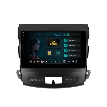 4007 (2007-2012) - Navigatie Android10 Mitstubishi Peugeot 8+128GB | Hub64.ro