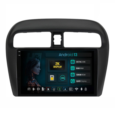 Navigații Mitsubishi Attrage 2012->> - Navigatie 2K Android Mitsubishi Space Star / Mirage / Attrage (2012+) 8GB | Hub64.ro