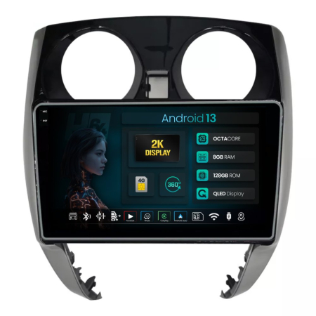 Navigații Nissan Note 2012-2019 - Navigatie Android Nissan Note (2012-2019) 8GB | Hub64.ro