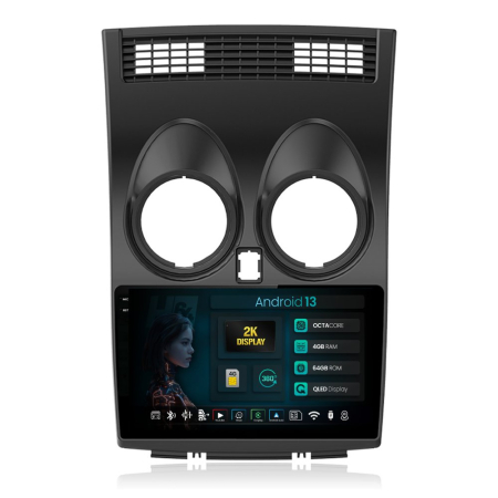 Navigații Nissan Qashqai J10 2006-2013 - Navigatie 2K Android Nissan Qashqai QLED | Hub64.ro