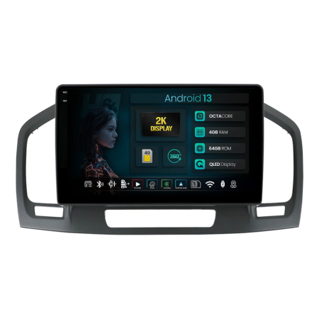 Navigații Opel Insignia 2008-2013 - Navigatie 2K Opel Insignia 2008-2013 4GB QLED | Hub64.ro