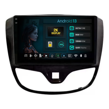 Navigații Opel Karl 2015-2019 - Navigatie Android Opel Karl 8+128GB | Hub64.ro