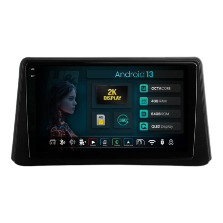 Navigații Opel Mokka 2012-2016 - Navigatie 2K Android Opel Mokka 2012+ 4GB | Hub64.ro