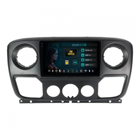 Navigații Renault Master 2011-2021 - Navigatie 2K Android Master/Movano QLED| Hub64.ro