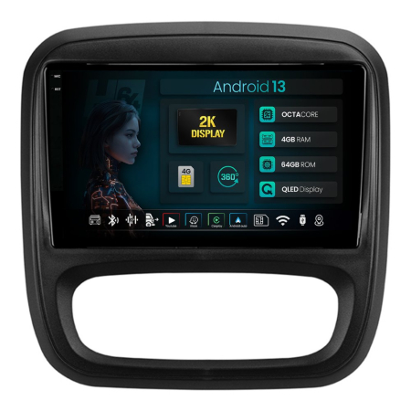 | Playere si Accesorii Universale | - Navigatie 2K Android Fiat Talento (2016-2021) 4GB | Hub64.ro