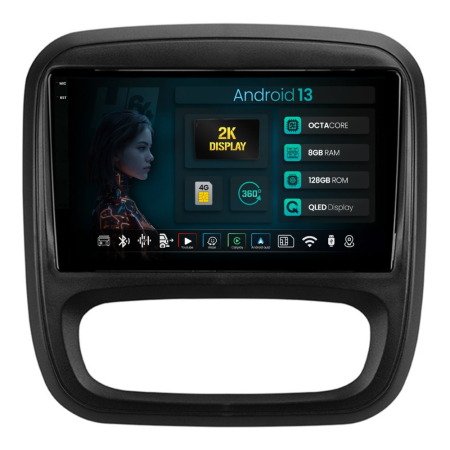 | Playere si Accesorii Universale | - Navigatie 2K Android Fiat Talento (2016-2021) 8GB | Hub64.ro