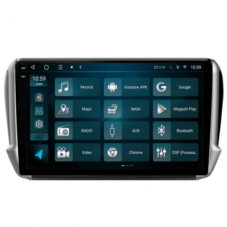 Navigatie 2K QLED Peugeot 208/2008 4GB | Hub64.ro [2]