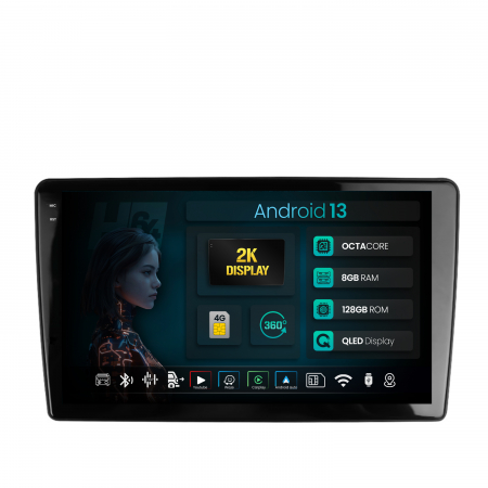 307 (2001-2008) - Navigatie Android 13 Peugeot 307 8+128GB | Hub64.ro