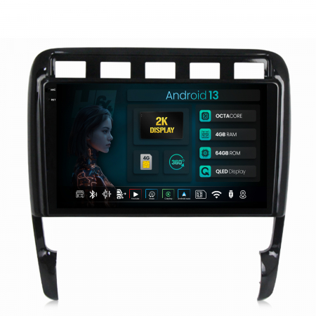 Cayenne 2002-2010 - Navigatie 2K QLED Porche Cayenne 02-10 4GB | Hub64.ro