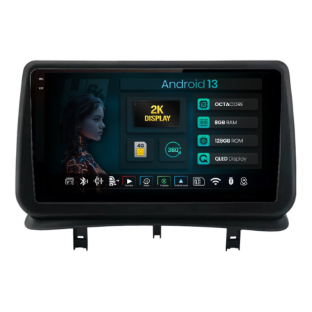 Navigații Renault Clio III 2005-2012 - Android Renault Clio 3 8+128GB | Hub64.ro