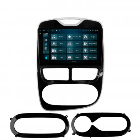 Navigatie 2K Android 13 Renault Clio IV QLED | Hub64.ro [2]
