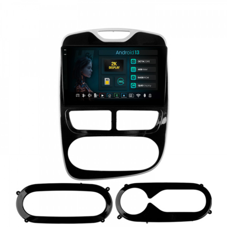 Clio IV 2012-2016 - Navigatie 2K Android 13 Renault Clio IV QLED | Hub64.ro