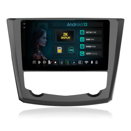Navigații Renault Kadjar 2015-2022 - Navigatie 2K Android Renault Kadjar QLED| Hub64.ro