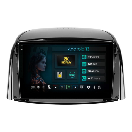 Navigații Renault Koleos I 2008-2016 - Navigatie Android Renault Koleos (2008-2016) 8+128GB | Hub64.ro