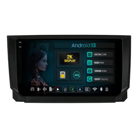 Navigații Seat Ibiza 2017-2021 - Navigatie Android Seat Ibiza 2017+ 8GB | Hub64.ro