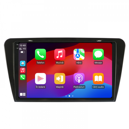 Navigatie 2K Android 13 Skoda Octavia 3 QLED | Hub64.ro [3]