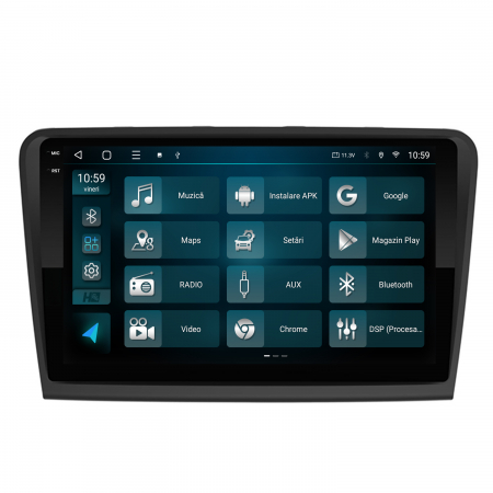 Navigatie 2K Android 13 Skoda Superb 2 QLED | Hub64.ro [2]