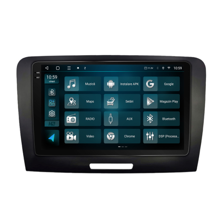 Navigatie 2K Android Skoda Superb 2 QLED | Hub64.ro [2]