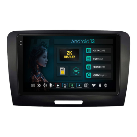 Navigații Skoda Superb II 2008-2015 - Navigatie Android Skoda Superb 2 8GB | Hub64.ro