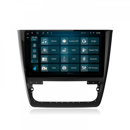 Carplay Skoda Yeti 10Inch 4G 4+64GB | Hub64.ro [2]