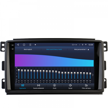Carplay SMART Fortwo 2007-2011 8+128GB Slot 4G | HUB64 [7]