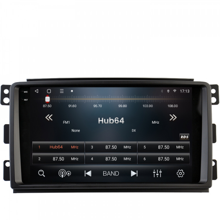 Carplay SMART Fortwo 2007-2011 8+128GB Slot 4G | HUB64 [9]